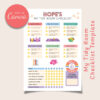 The Joyful Juggle Kids My Room Tidy Checklist_Yellow